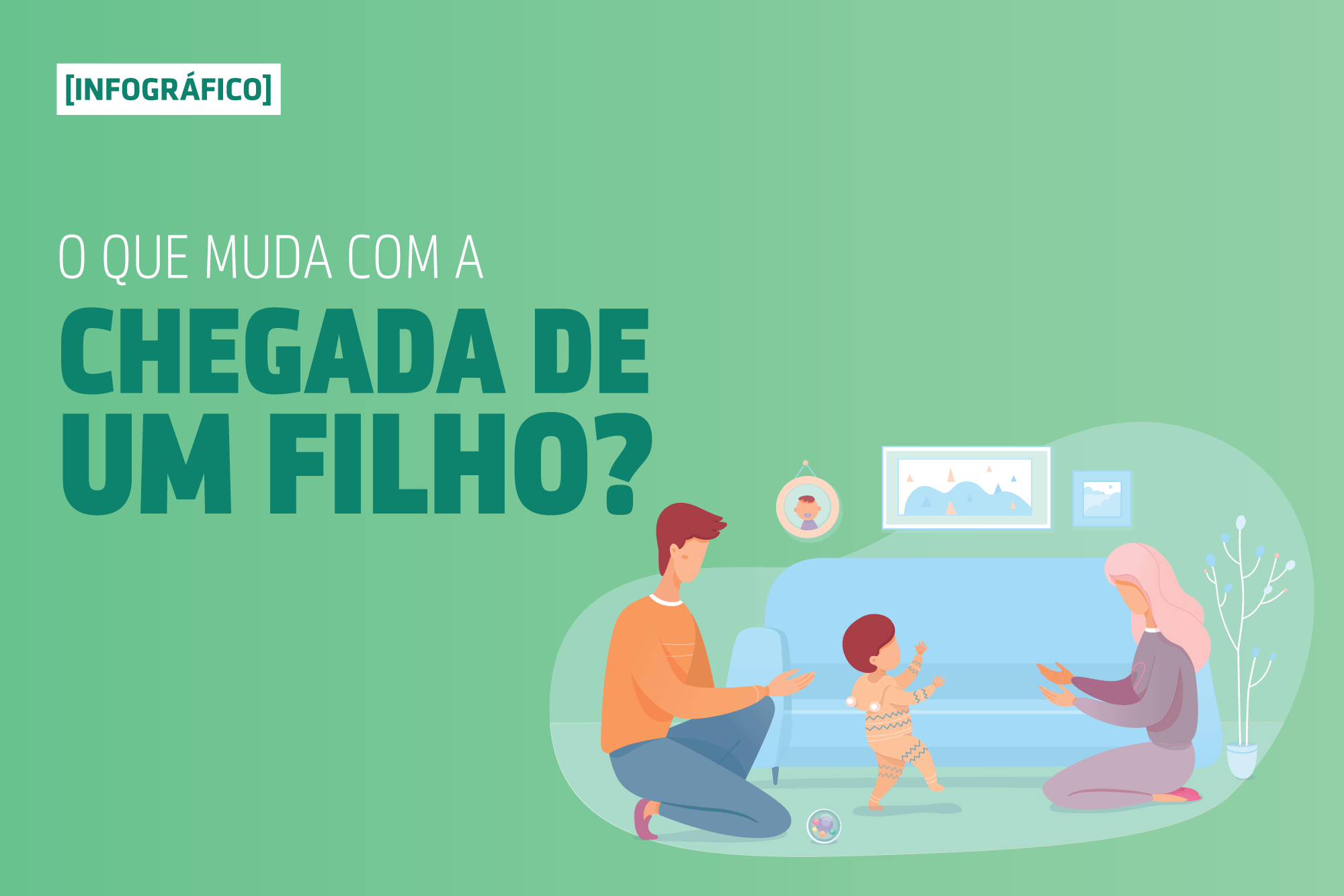 O que muda com a chegada de um filho?